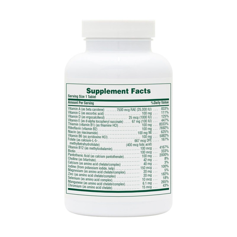 Ultra I Multi Iron-Free - 90 tabs (До 01.27)