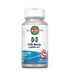D-3 5000 IU 125mcg - 60 chewables