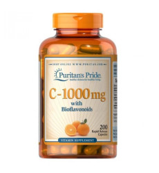 Vitamin C - 1000 mg with Bioflavonoids - 200caps