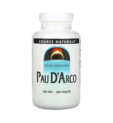 Pau D'Arco 500mg - 250 tabs (Пошкоджена етикетка)