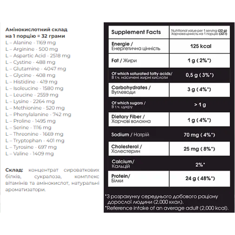 100% Whey Protein Instant - 1000g Oreo