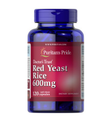 Red Yeast Rice 600 mg - 120 Capsules