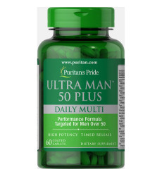 Ultra Man™ 50 Plus - 60 Caplets (Пошкоджена банка)