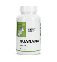 Guarana Extract 200mg with Caffeine 80mg - 60 tabs