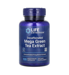 Decaffeinated Mega Green Tea Extract - 100 vcaps