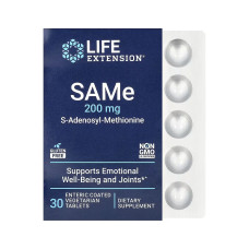 SAMe 200mg - 30 enteric-coated vegetarian tabs (Пошкоджена упаковка)