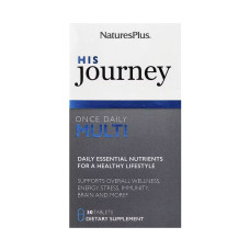 His Journey Once Daily Multi - 30 tabs (Пошкоджена банка)