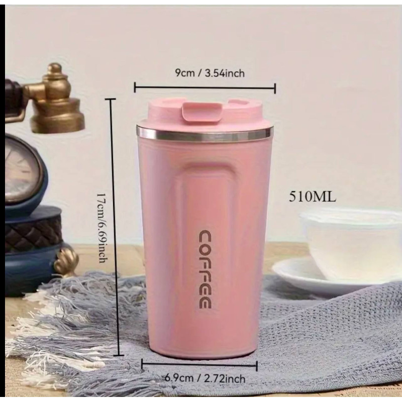 Термочашка "Cofee" 510 мл.  (синя)