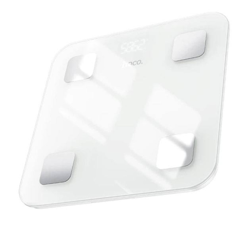 Ваги підлогові HOCO HI21 Smart body fat scale White