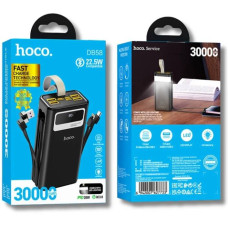 Павербанк Hoco DB58 Plentiful 30000 mAh (22.5W, Black)