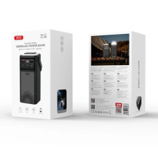 Павербанк XO PR286 PD20W+QC22.5W Four Cables + Lighting 50000mAh Black