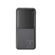 Павербанк XO PR252 20000mAh Black (XK-PR252) + БЕЗКОШТОВНА ДОСТАВКА
