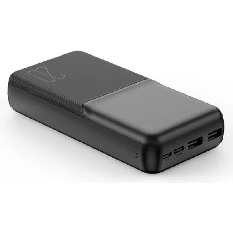 Павербанк XO PR252 20000mAh Black (XK-PR252) + БЕЗКОШТОВНА ДОСТАВКА