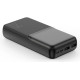 Павербанк XO PR252 20000mAh Black (XK-PR252) + БЕЗКОШТОВНА ДОСТАВКА