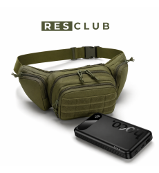 Набір-двійка EDC (сумка Molle Oxford хакі + павербанк 10000 mAh)