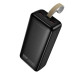 Повербанк Hoco DB130A Tridentis 30000mAh 30W швидка зарядка Type-C/2xUSB black