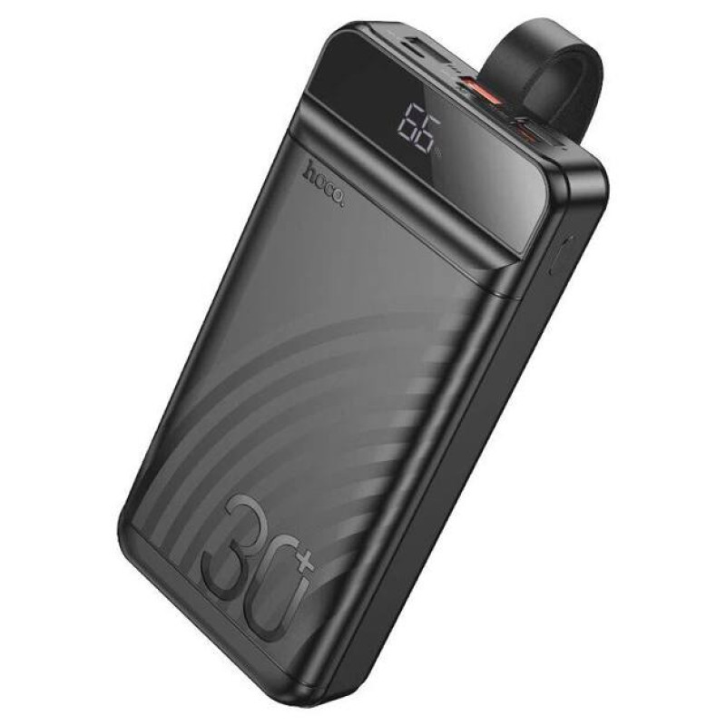 Повербанк HOCO J123B Element PD20W+22.5W 30000 mAh black