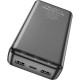 Павербанк Hoco J100A High-ranking power bank 20 000mAh Black + БЕЗКОШТОВНА ДОСТАВКА
