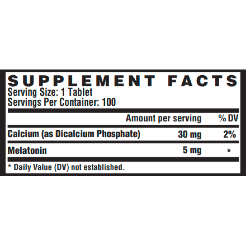 Melatonin 5 mg - 100ct