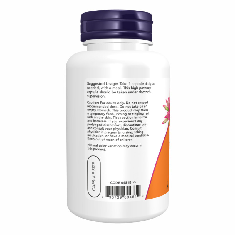 Niacin 500mg - 100 vcaps