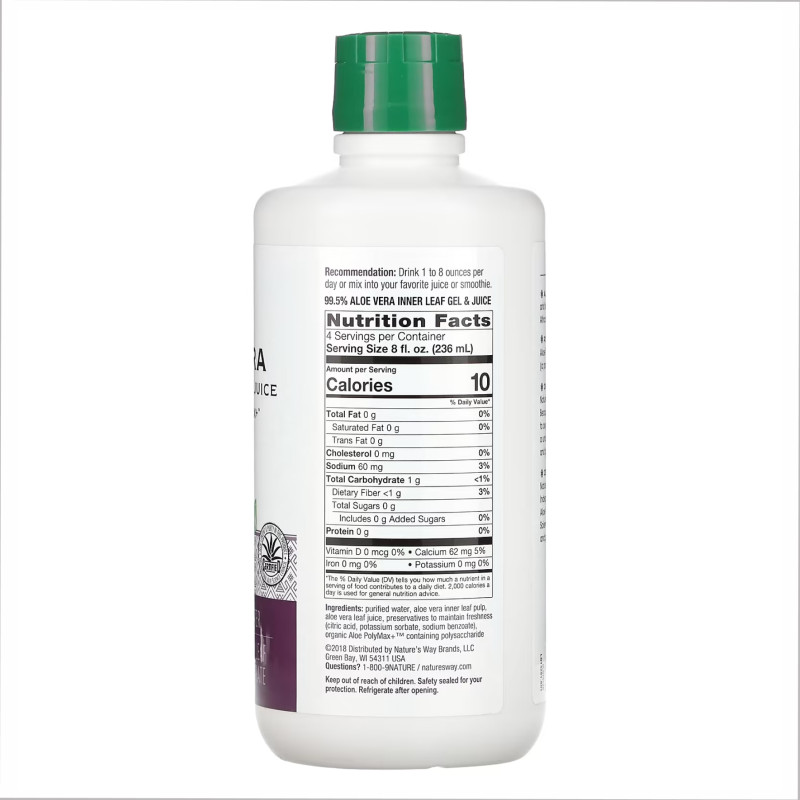 Aloe Vera Gel & Juice - 1000ml