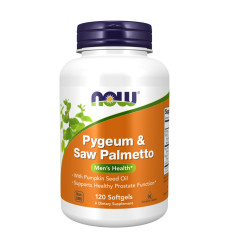 Pygeum & Saw Palmetto 25/80mg - 120 sgels