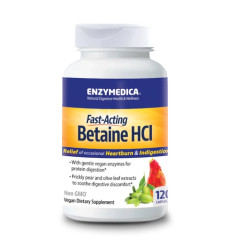 Betaine HCI 600mg - 120 caps