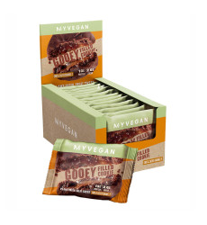 Vegan Filled Protein Cookie - 12x75g Double Chocolate & Caramel
