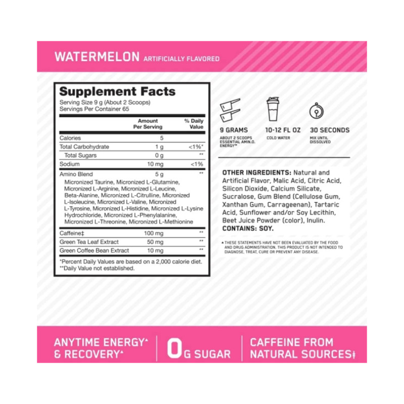 Amino Energy - 270g Watermelon