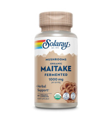 Org Grown Fermented Maitake 1000mg - 60 caps (До 11.25)