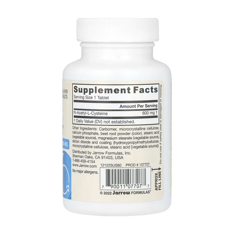 NAC Sustain 600mg - 60 tabs