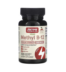 Methyl B12 500mcg - 100 chewable tabs Cherry