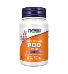 PQQ, Extra Strength 40mg - 50 vcaps