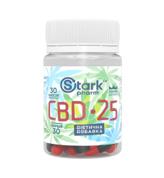 Stark CBD 25mg - 30 caps (До 03.26)