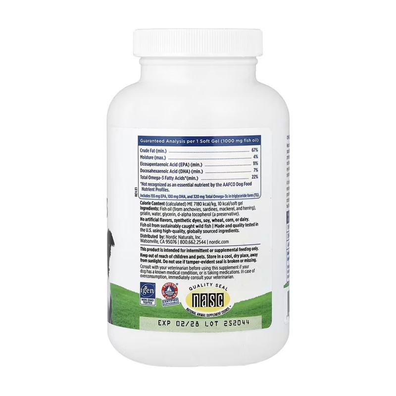 Omega-3 pet - 180 softgels