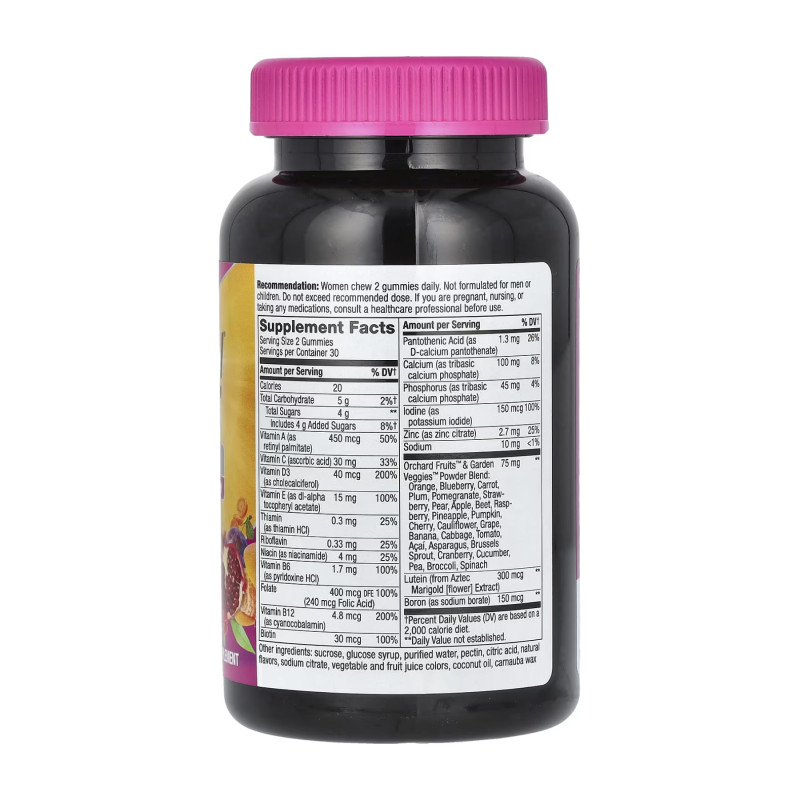 Alive!® Womens 50+ Multi Gummy - 60 gummies (Пошкоджена кришка)