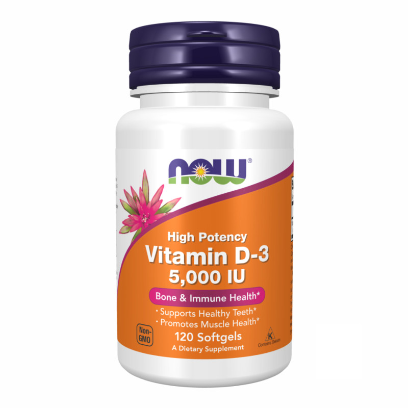VIT D-3 5000IU - 120 sgels (Без етикетки)