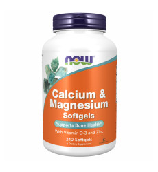 Calcium-Magnesium+D - 240 sgels (Пошкоджена банка)