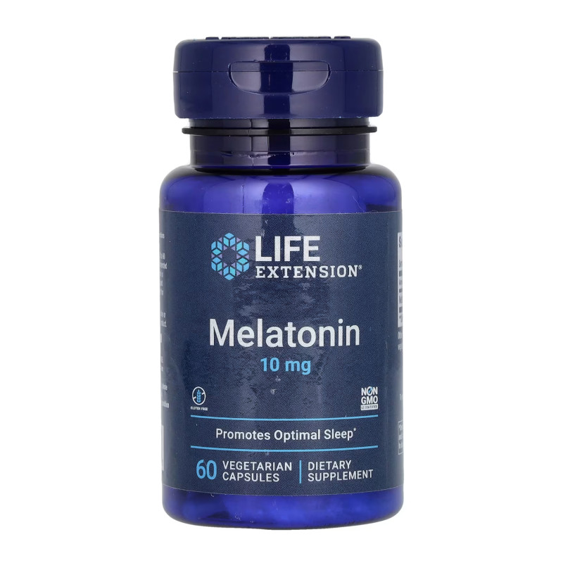 Melatonin 10 mg - 60 veg caps (До 04.26)