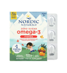 Nordic Omega-3 - 36 Fishies (Пошкоджена упаковка)