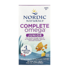 Complete Omega Junior - 90 mini softgels (Пошкоджена упаковка)