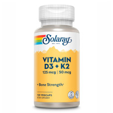 Vitamin D-3 & K-2 - 120 vcaps (Пошкоджена етикетка)