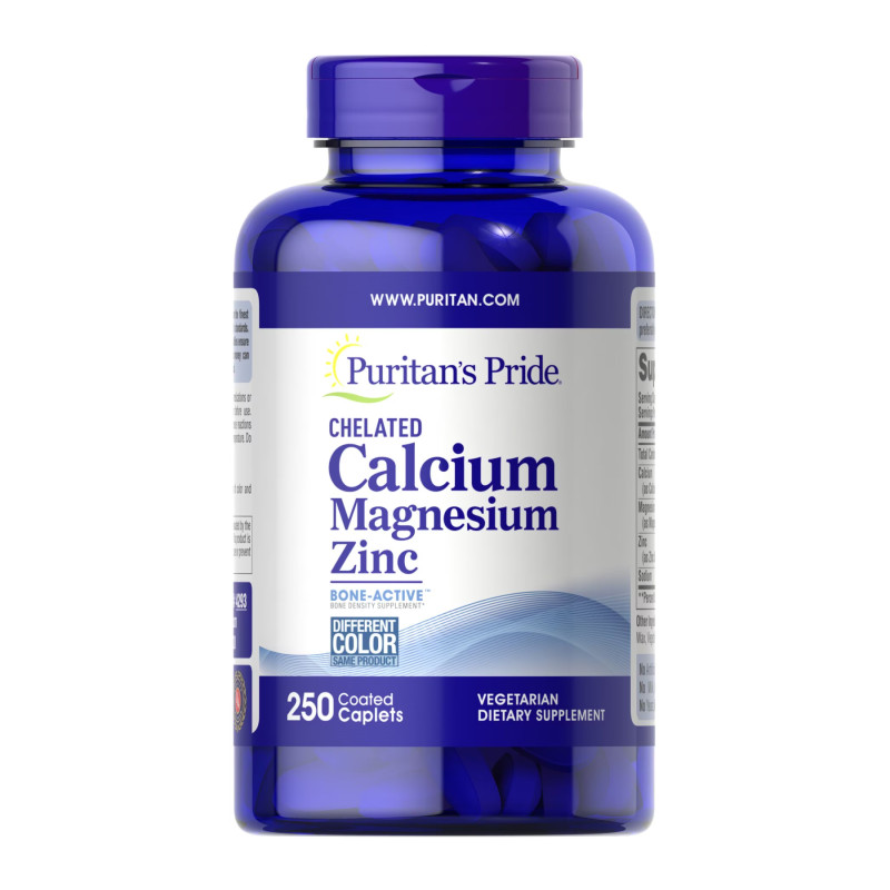 Calcium Magnesium Zinc - 250 caps (Пошкоджена банка)