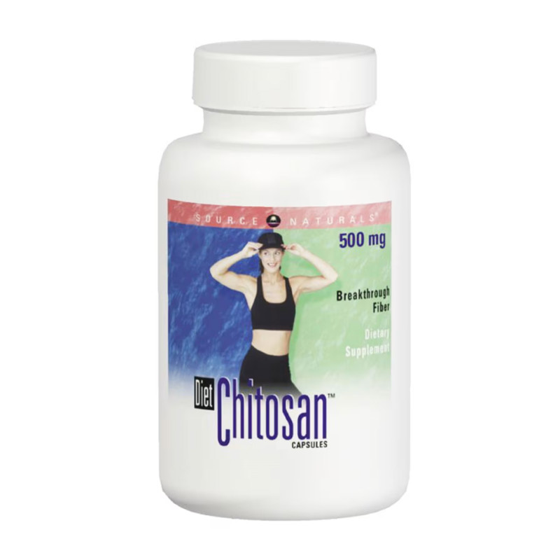 Diet Chitosan™ 500 mg - 120 caps (Пошкоджена етикетка)