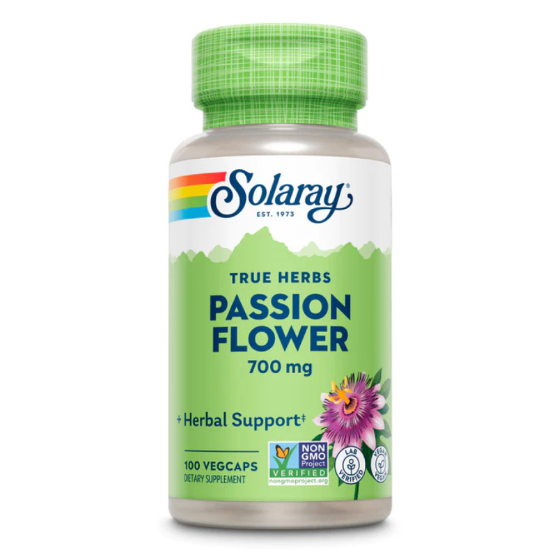 Passion Flower 700mg - 100 vcaps (Пошкоджена банка)