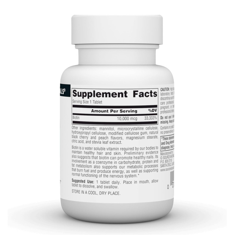 Biotin Fast Melt 10000 mcg - 60 tabs (Пошкоджена етикетка)