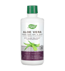 Aloe Vera Gel & Juice (Berry) - 1000 ml (Пошкоджена банка)