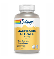 Magnesium Citrate 400mg - 180 vcaps (Пошкоджена банка)