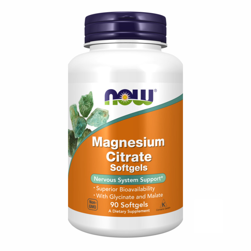 Magnesium Citrate 134mg - 90 sgels (Пошкоджена банка)