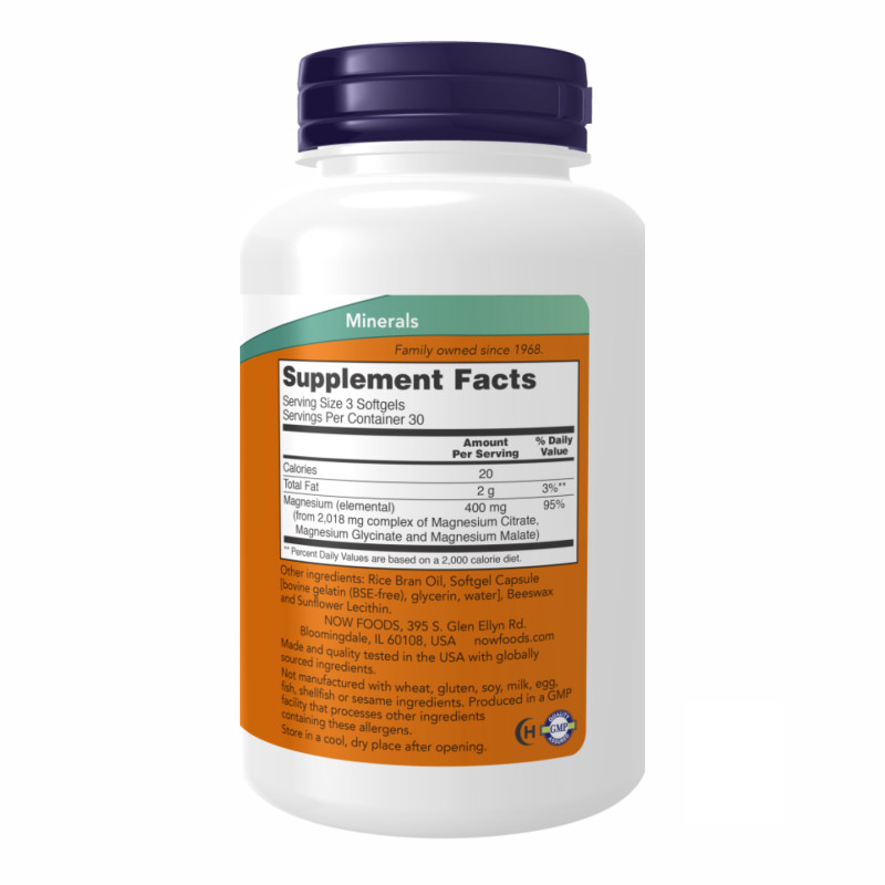 Magnesium Citrate 134mg - 90 sgels (Пошкоджена банка)